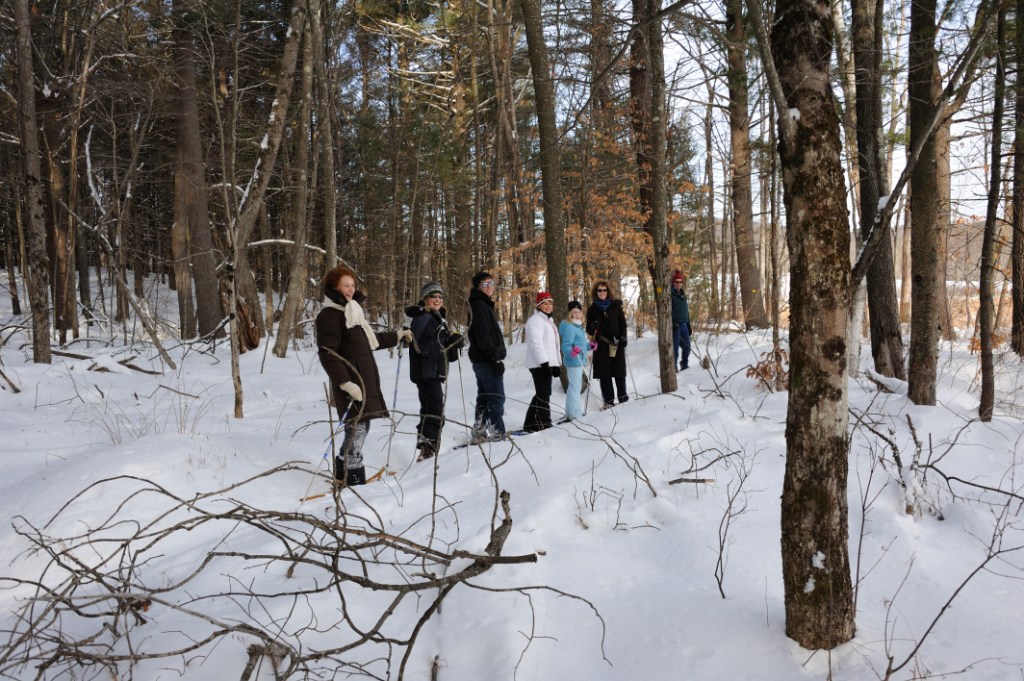 Adults Snowshoeing at WM