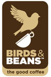 Birds &amp; Beans coffee logo