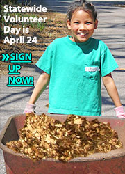 Statewide Volunteer Day is April 24, 2010. Sign up now!